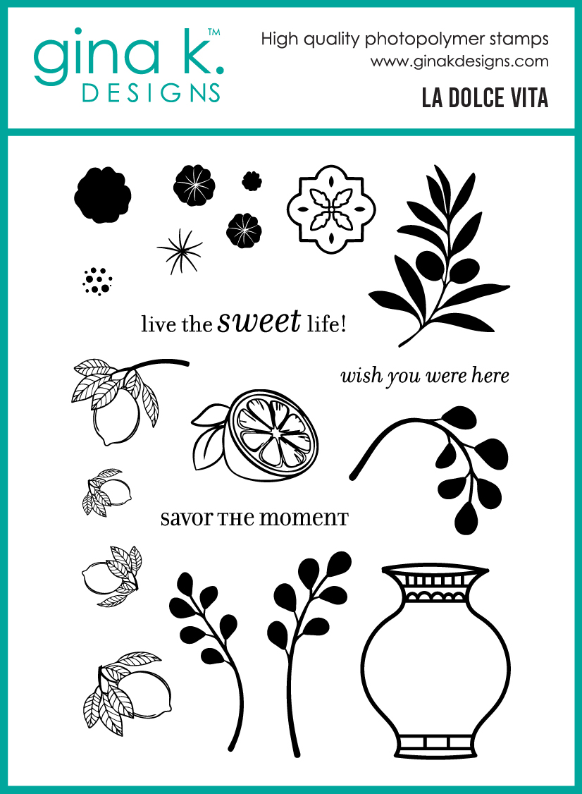 Gina K Designs - La Dolce Vita - STAMPS