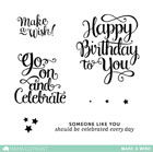 Mama Elephant - Make a Wish Stamp Set