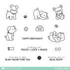 Mama Elephant - Playful Pups Stamp Set