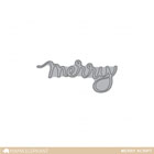 Mama Elephant - Merry Script - Creative Cuts