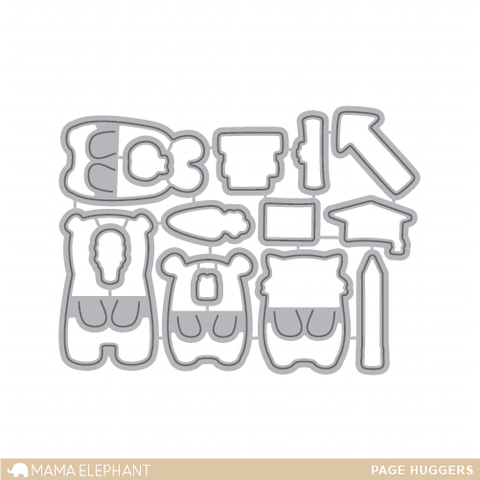 Mama Elephant - Page Huggers - Creative Cuts