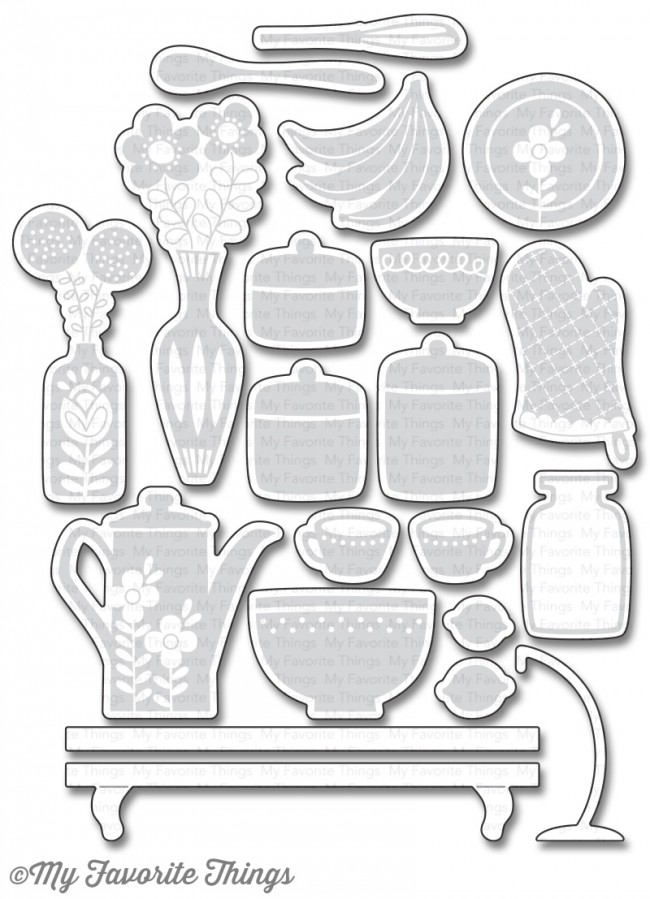 My Favorite Things -  Kitschy Kitchen Die-namics