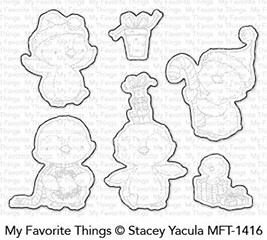 My Favorite Things -  SY Sweet Holiday Penguins Die-namics