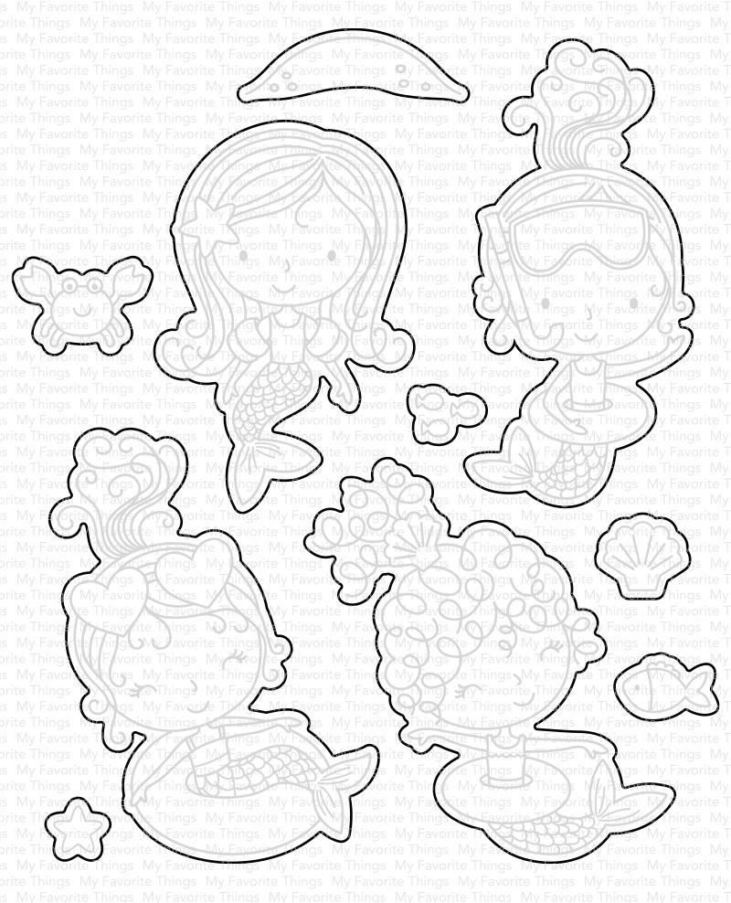My Favorite Things - Mermaid for Each Other Die-namics