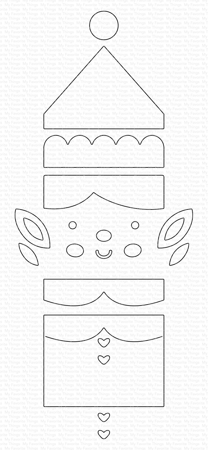 My Favorite Things - Christmas Crew - Girl Elf Die-namics