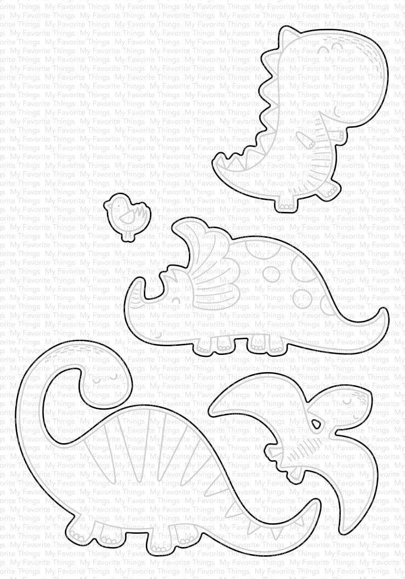 My Favorite Things - A-roar-able Friends Die-namics