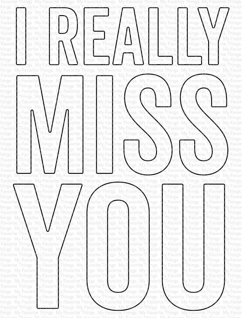 My Favorite Things - I Really Miss You Die-namics