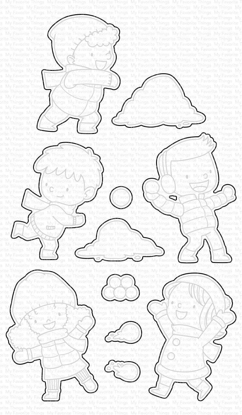 My Favorite Things - BB Pile on the Hugs Die-namics
