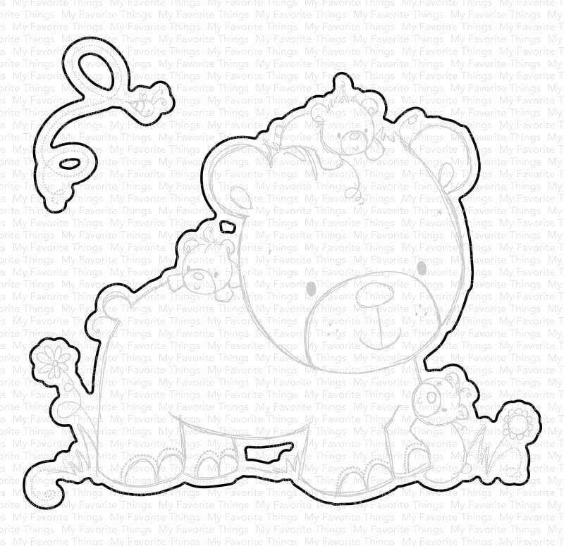 My Favorite Things - RAM Many Bear Hugs Ahead Die-namics