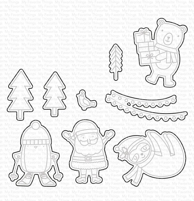 My Favorite Things - Snow Globe Singles Die-namics