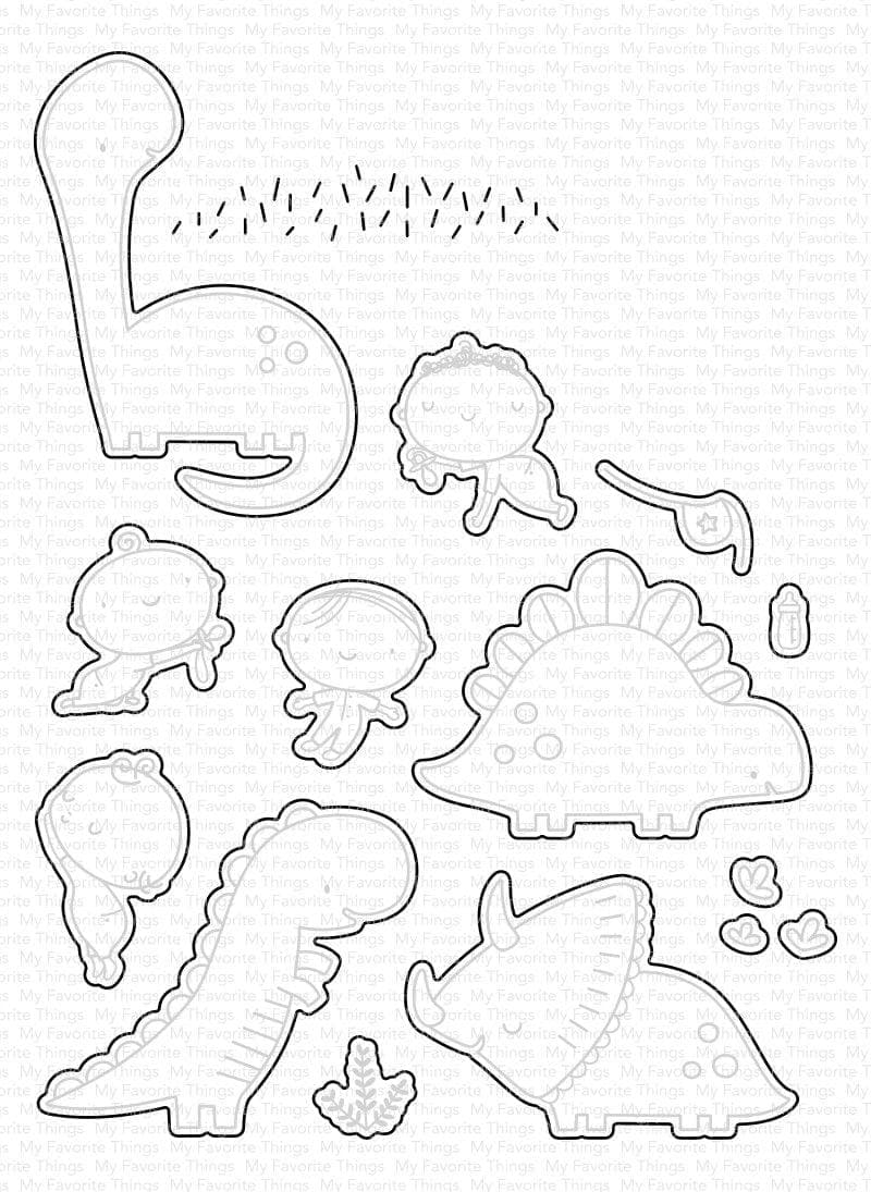 My Favorite Things - Babysaurus Die-namics