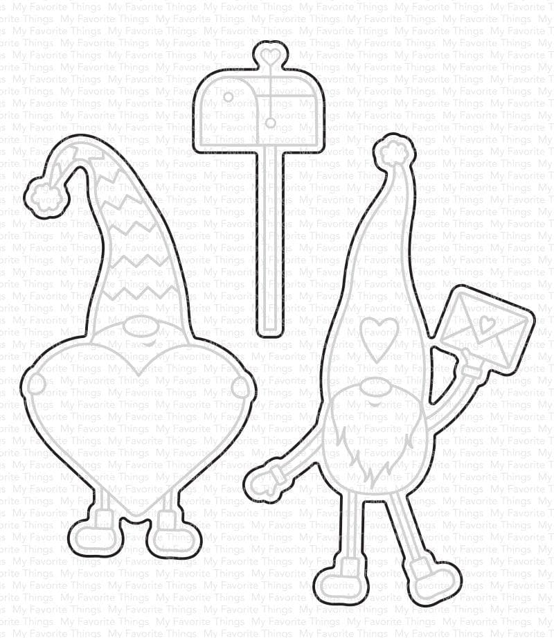 My Favorite Things - Love to My Gnomies Die-namics