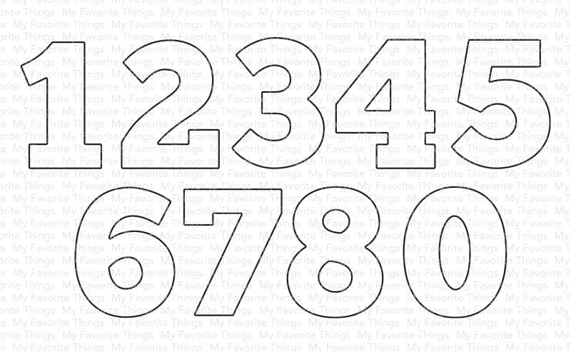 My Favorite Things - Solid Numbers Die-namics