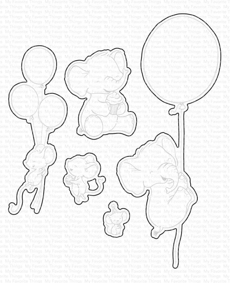 My Favorite Things - SY Unforgettable Birthday Die-namics