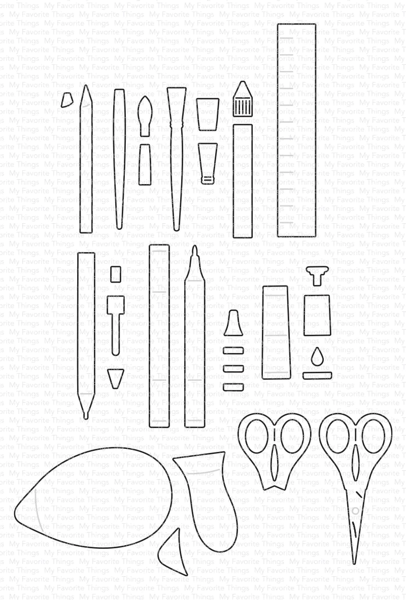 My Favorite Things - Crafty Tools Die-namics