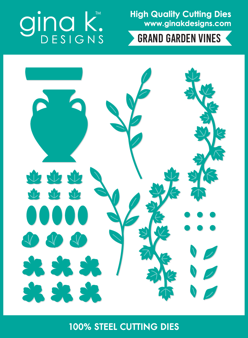 Gina K Designs - Grand Garden Vines - DIE