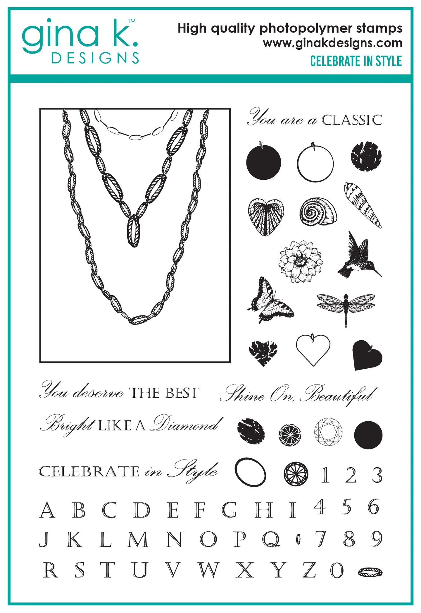 Gina K Designs - Celebrate in Style - STAMPS