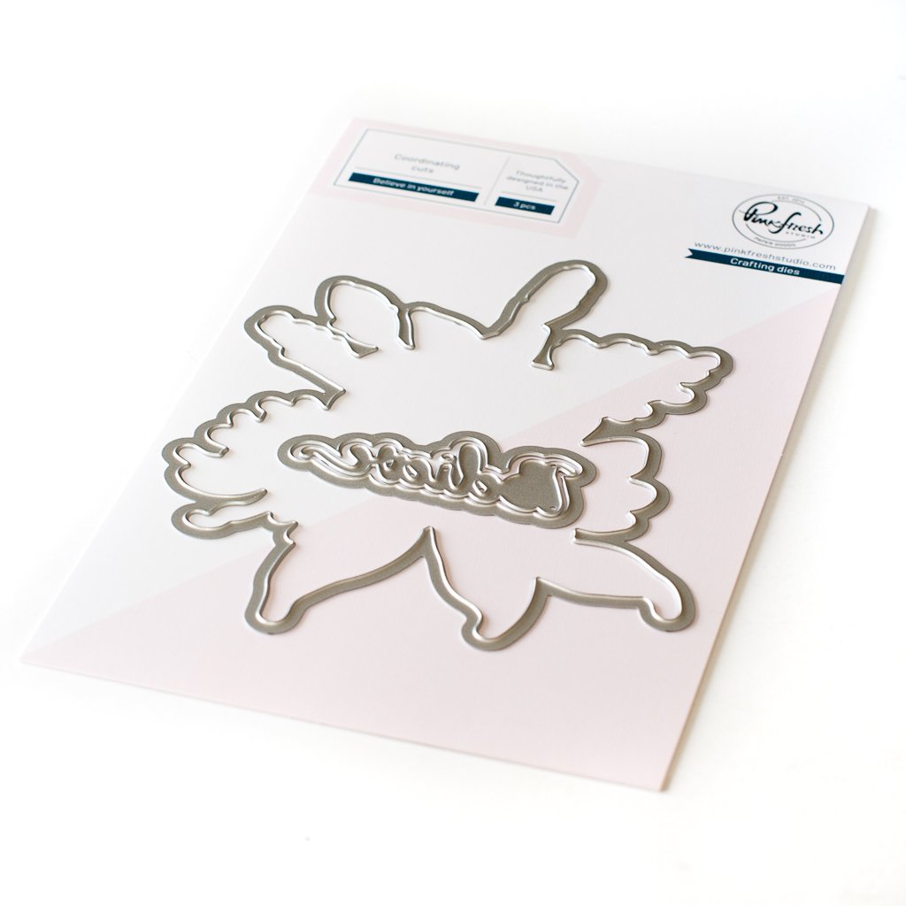 Pinkfresh Studio - Believe in Yourself die set