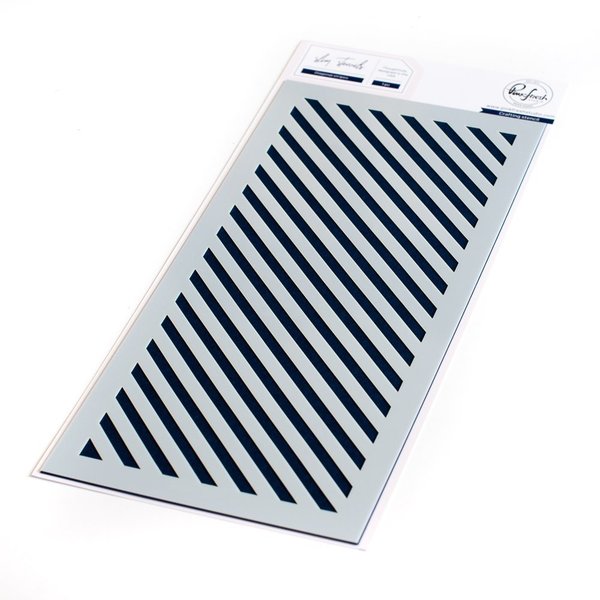 TPinkfresh Studio - Diagonal Stripes stencil