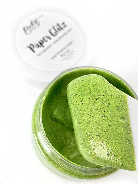 Picket Fence Studios - Paper Glitz - Lime Christmas Green