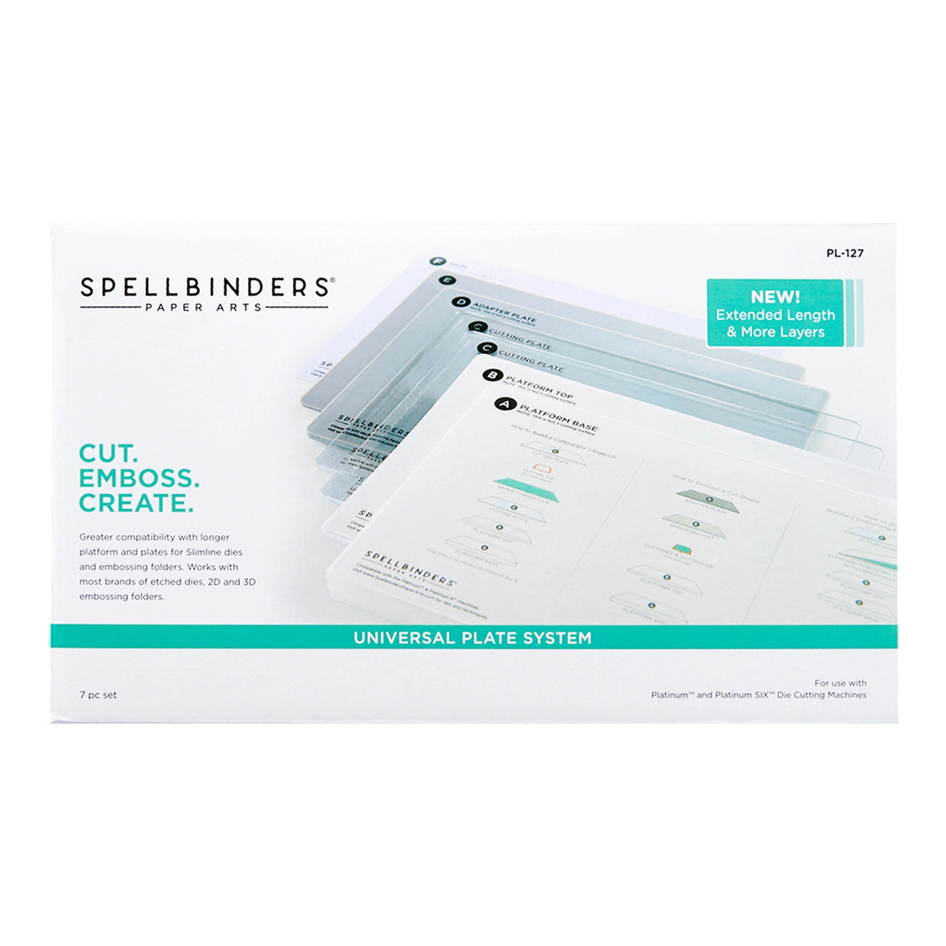 Spellbinders - Universal Plate System (P6 Accessory Bundle)