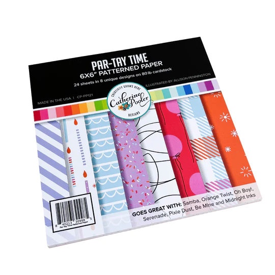 Catherine Pooler - Par-Tay Time Patterned Paper
