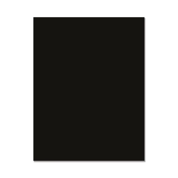 Spellbinders - Hero Arts Pitch Black Hero Hues Premium Cardstock 8.5 x 11" - 10 Pack