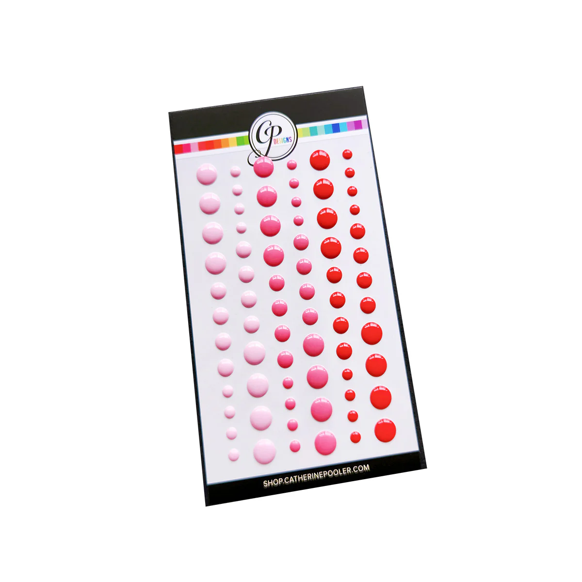 **NEW* - Catherine Pooler - Party Reds Enamel Dots