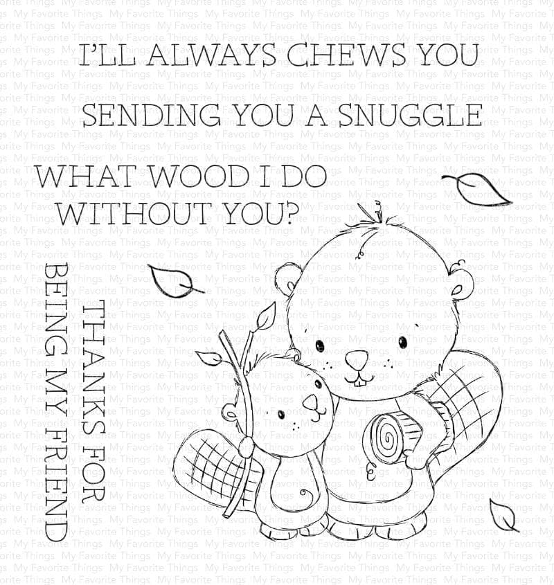 My Favorite Things - RAM I'll Always Chews You STAMP AND MATCHING DIE