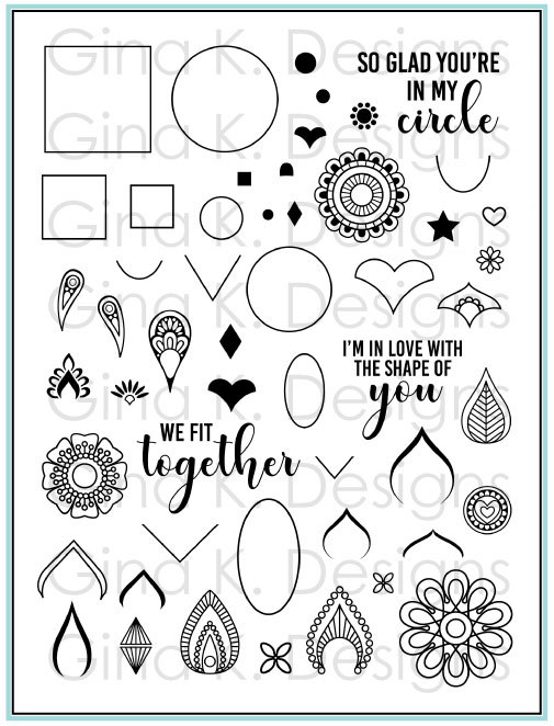 Gina K Designs - Mandala Maker - STAMPS