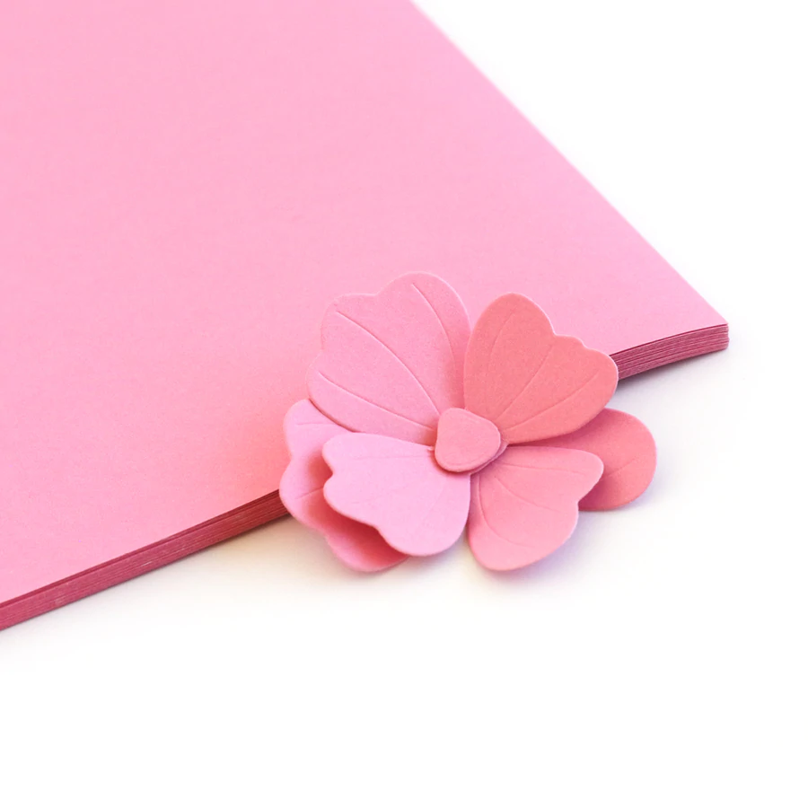 The Stamp Market - Color Crush Cardstock (5 Sheets Each) - Rosy