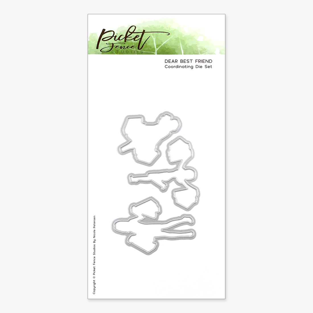Picket Fence Studios - Dear Best Friend Coordinating Die