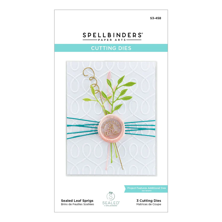 Spellbinders - SEALED LEAF SPRIGS ETCHED DIES FROM THE SEALED BY SPELLBINDERS COLLECTION