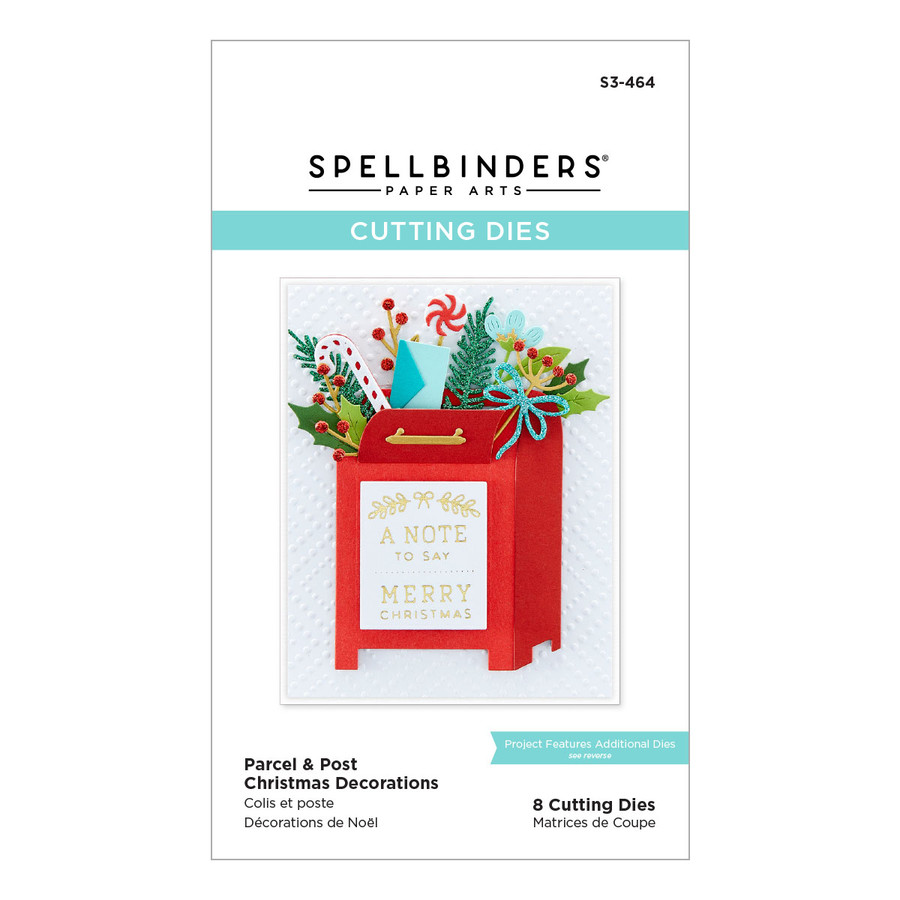 Spellbinders - Parcel & Post Christmas Decorations Etched Dies from the Parcel & Post Collection
