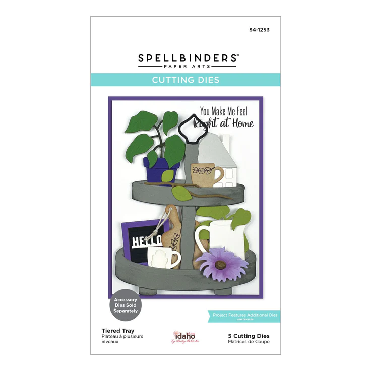 Spellbinders - TIERED TRAY DIES FROM THE BECKY'S TIERED TRAY COLLECTION BY BECKY ROBERTS