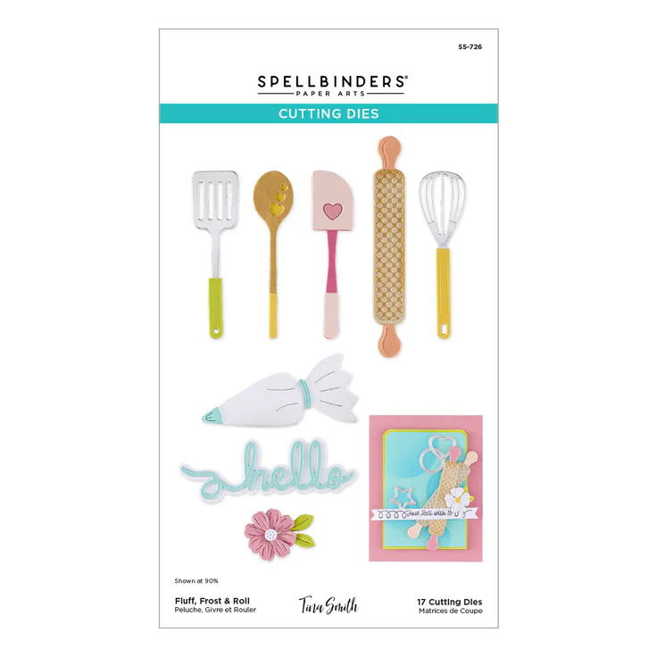 Spellbinders - Fluff, Frost & Roll Etched Dies by Tina Smith