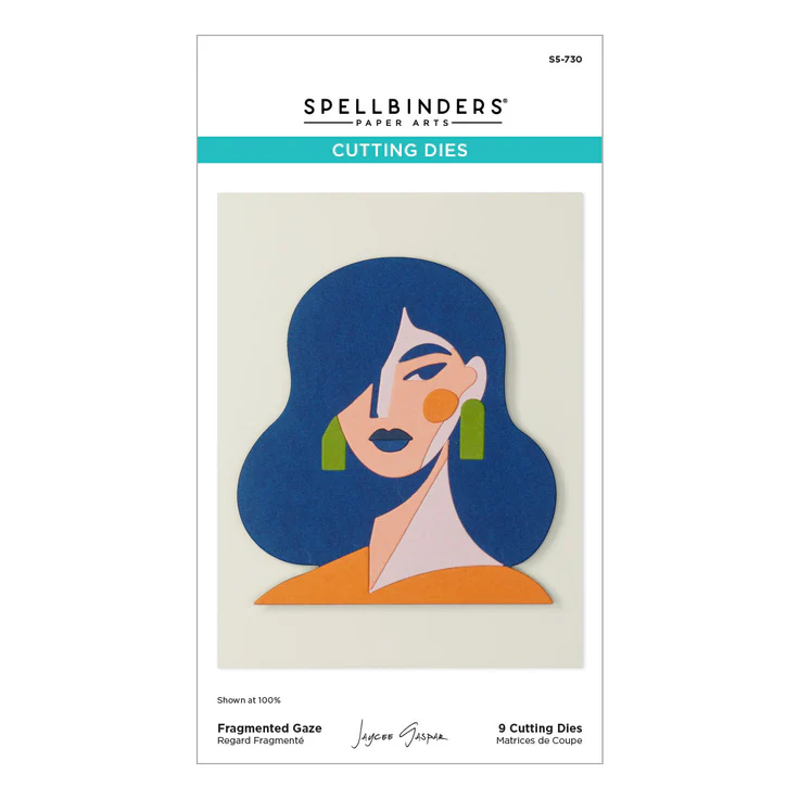 Spellbinders - Fragmented Gaze Etched Dies by Jaycee Gaspar