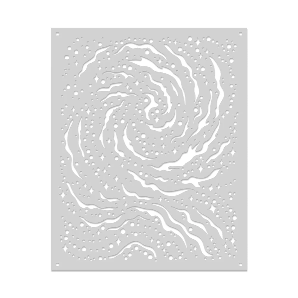 **NEW* - Spellbinders - Hero Arts Nebula Cluster Stencil