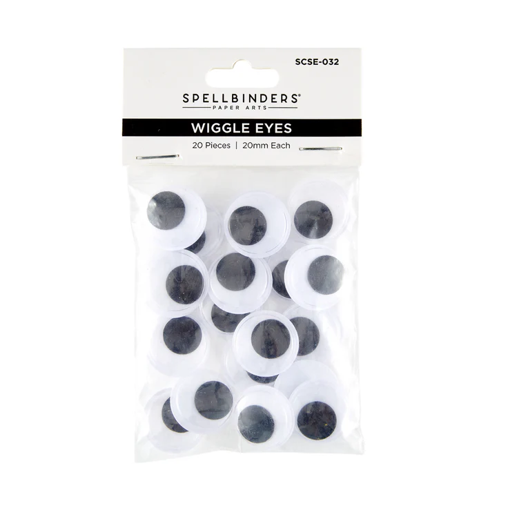 **NEW* - Spellbinders - Wiggle Eyes - 20 pack
