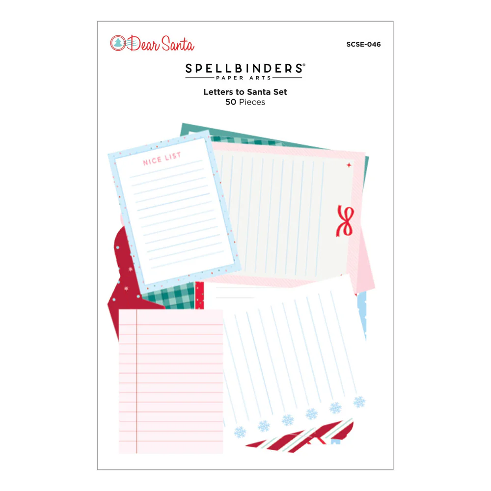 **NEW* - Spellbinders - Dear Santa Letters to Santa Cardstock Embellishments