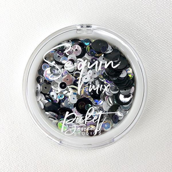 Picket Fence Studios - Black Russian Sequin Mix