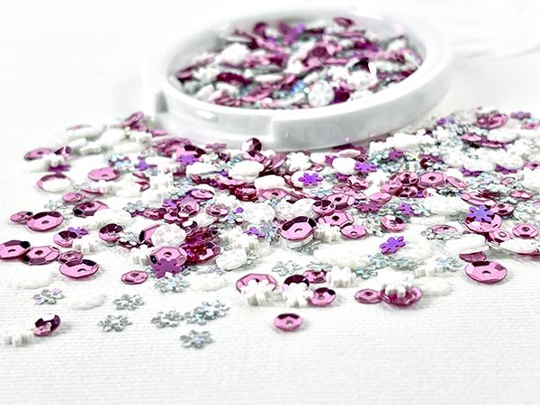 Picket Fence Studios - Sequin Mix Plus - 1950's Christmas