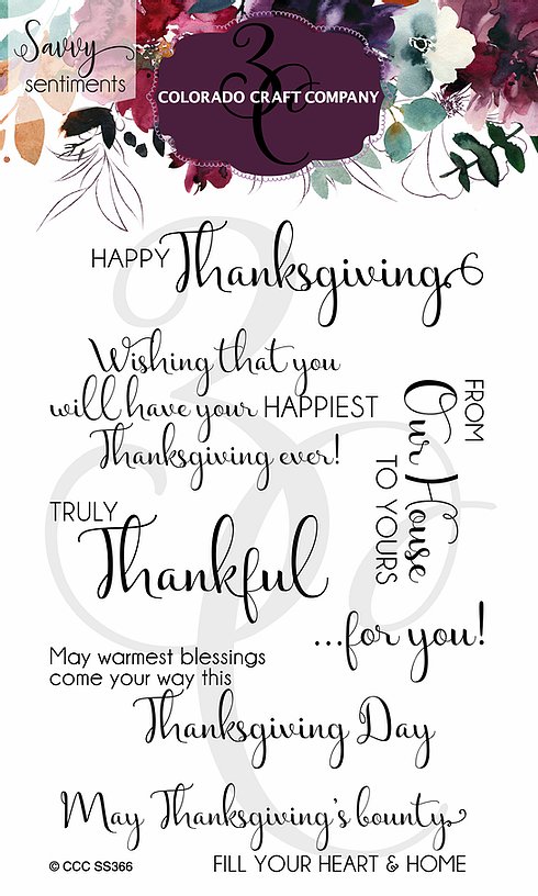 Colorado Craft Company - Savvy Sentiments-Truly Thankful