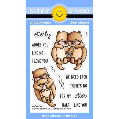 Sunny Studio - My Otter Half Stamps