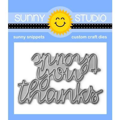 Sunny Studio - Thank You Words Die