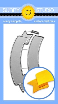 Sunny Studio - Brilliant Banner 2 Craft Die