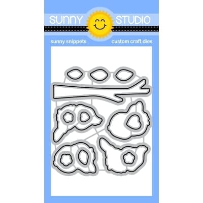 Sunny Studio - Love Birds Craft Dies