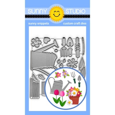 Sunny Studio - Spring Garden Craft Dies