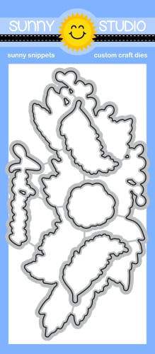 Sunny Studio - Autumn Garland Craft Dies