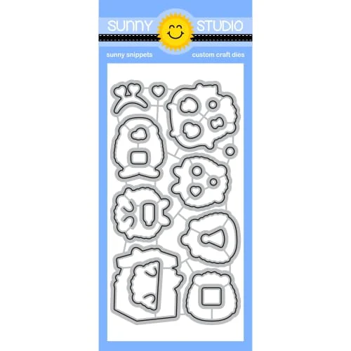 **NEW* - Sunny Studio - Quill Cuties Craft Dies